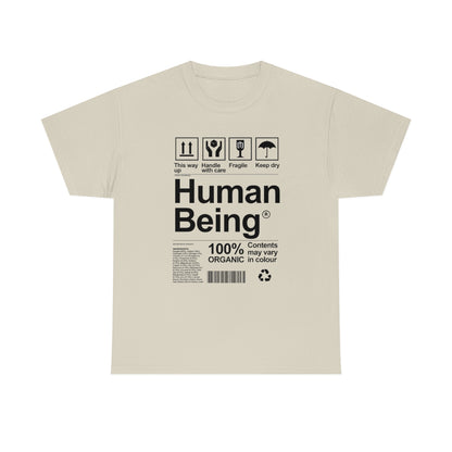 [Human Being] Between the Lines Heavy Cotton T-Shirt
