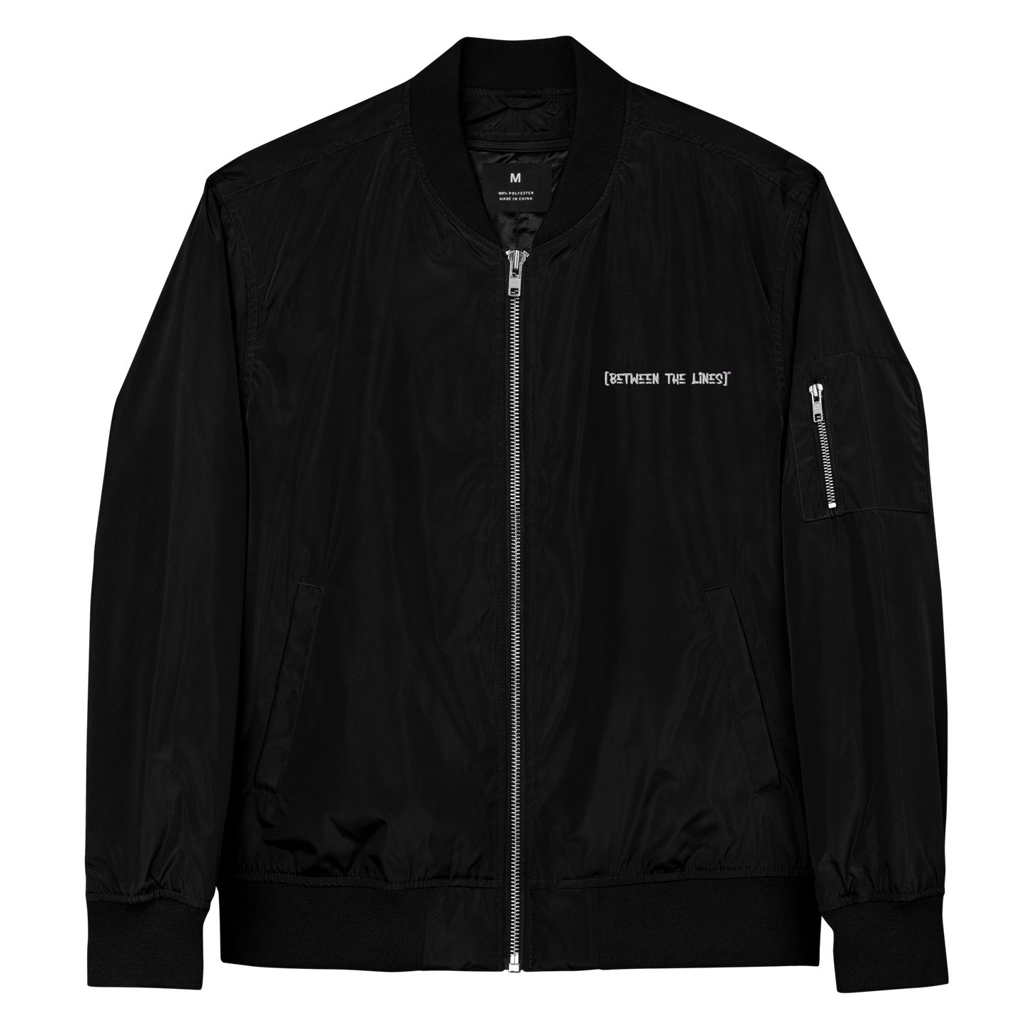 [Between the Lines] Premium bomber jacket